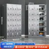 Casillero Personalizado de Acero Inoxidable para Dormitorio de Empleados con Gabinete de Almacenamiento con Cerradura para Fábrica de Alimentos, Hospital, Taller Limpio y Casillero de Desinfección