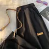 Pantalones de Pierna Recta de Seda de Hielo para Hombre Verano Delgados Modernos de Marca de Alta Gama Diseño de Pantalones de Pierna Ancha Oversize Sueltos Casuales