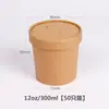 Bolsas de Papel Kraft, Cajas de Empaque Desechables, Tenedores de Plástico, Accesorios, Vasos para Salsa, Envases para Llevar con Compartimentos, 100 Piezas