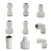 Conectores para Purificador de Água Sem Cartucho para Uso Doméstico, Conectores Retos e de Cotovelo de Conexão Rápida Pe de 2/3/4 Pontos, Conectores de Três Vias, Acessórios para Máquinas de Água Pura no Atacado