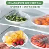 Grande cobertura plástica descartável para alimentos, saco de cozinha para conservação de frescor, especial com abertura elástica, cobertura para sobras de comida