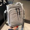 Bolsa Saco Leve Unissex com Cordão Nova Primavera 2025 Bolsa de Ombro Transversal para Commuter Outdoor Ciclismo Japonesa e Coreana