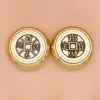 Spinner Hexagonal de Latón Puro, Adornos para Descomprimir, Arroz y Tesoro, Diez Rimas, Spinner, Spinner, Hombres y Mujeres, Tendencia Nacional Venta Caliente
