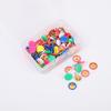 Tachuelas de Posicionamiento Recubiertas de Plástico de Colores Fabricantes Suministro 100 piezas/caja Accesorios Textiles para Ropa Tachuelas de Posicionamiento Recubiertas de Plástico de Colores