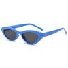 [Bisagra de metal] Gafas de sol ovaladas con montura pequeña, gafas de sol retro para mujer, gafas de sol de marea para exteriores de comercio exterior transfronterizo