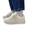 Estilo Rompedor Chic de Nicho Zapatos de Plataforma de Mezclilla Tipo Pan para Mujer Tendencia Versátiles Zapatos de Skate Aumentadores de Altura Blancos para Estudiantes Mujeres