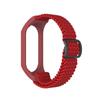 Para Pulseira Mi Band 7 Mi 5/6 Pulseira de Pulso Nylon Elástico Tecido Pulseira de Reposição Universal Cor