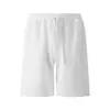 Nuevos Shorts de Jacquard de Color Sólido con Cordón para Hombre de Amazon Transfronterizo para Playa Casual Deportes, Más Vendidos