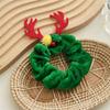 Halloween Navidad Transfronterizo Recién Llegado Murciélago Banda para el Cabello Intestino Grueso Accesorios para el Cabello Mujeres Cuerda para el Cabello Divertida Adorno para la Cabeza de Lazo de Terciopelo