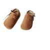 Nuevos Zapatos de Madera para Niños Otoño 2026 para Niños, Estilo Coreano Zapatos Frosted Ugly-Cute para Dedo Gordo, Zapatillas Cerradas para Exteriores, Zapatos Retro