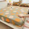 Modelo Nuevo 2026 Esterilla de Hilo Fino y Tela Gruesa, Esterilla Refrigerante, Sábana Ajustable, Funda para Cama Individual, Juego de Tres Piezas