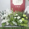 Flores Artificiales para Bodas, Arreglos para Cumpleaños de un Año, Adornos Florales para Compromisos, Arreglos de Piso para Bodas, Flores Artificiales, Flores Decorativas de Bienvenida, Caminos de Flores