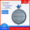 Válvula Borboleta para Gás de Combustão de Alta Temperatura, Coletor de Pó de Caldeira, Damper de Ar, Válvula Pneumática Elétrica de Ventilação, Aço Carbono, Fabricante, Em Estoque Personalização