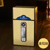 Fuegos Artificiales Multifuncionales Integrados Paquete de 20 a Prueba de Presión y Humedad Recargable Doble Arco Caja Mediana para Cigarrillos Venta al por Mayor Caliente Transfronteriza
