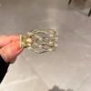 Diseño Sencillo Pinza para el Cabello de Celebridad de Internet Artefacto de Fijación para la Cabeza de Mujer Pinza de Garra de Gama Alta Pinza de Agarre con Sentido de Gama Alta Adorno para la Cabeza de Verano