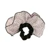 Saia de Chiffon Plissada com Bolinhas Super Fada, Elástico de Cabelo Elegante para Rabo de Cavalo, Faixa de Cabeça Estilo Ballet, Novo Acessório de Cabeça