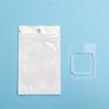 Atacado cílios de enxerto um segundo cílios floridos almofada de silicone transparente para implante de cílios almofada flor de cílios