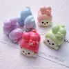 Sanrio My Melody Capa de Celular DIY Grampo de Cabelo Elástico de Cabelo Flor para Sapato Ímã de Geladeira Acessórios de Resina Atacado