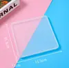 Caja Plástica Transparente Vacía Cuadrada Caja de Empaque para Cuentas Perler Piezas de Aretes Caja Plástica Caja de Almacenamiento Caja Organizadora