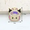 Acessórios de Joias DIY Coração de Elfo de Desenho Animado Transfronteiriços, Joias DIY Artesanais Fofas e Criativas, Acessórios de Joias DIY Esmaltados