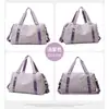 2023 nueva bolsa de viaje de gran capacidad para hombre y mujer, bolso de mano con separación húmeda y seca, bolsa deportiva Oxford para Fitness, venta al por mayor