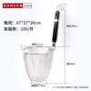 Colador de polvo de acero inoxidable cesta para freír cuchara para fideos colador de malla de cocina comercial colador de acero inoxidable caliente picante