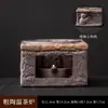 Set de Estufa de Té Calentamiento con Vela Estufa de Té Accesorios para Ceremonia del Té Fragancia de Té Tostador de Té Baldosas para Hornear Té Calentador de Té