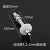 Accesorios de cable de acero inoxidable ferretería colgador de iluminación pinza de acero de vidrio pinza de cable valla móvil colgante techo