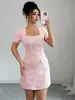 Vestido ajustado de la nueva colección Primavera 2026 Europeo y Americano Transfronterizo para Mujer, Elegante y Adecuado para el Trabajo