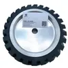 Rueda de Arrastre Especial para Máquina de Banda de Lijado para Pulido de Metal, Rueda de Contacto de Goma Antideslizante, Grado Industrial de Alta Resistencia
