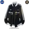Conjunto de chaqueta sudadera de moda con estampado de alta calidad de la marca NASA para hombre, un atuendo casual y moderno completo para otoño