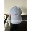 Gorra de Béisbol Luxi Estilo Coreano Azul Brillante Letra m para Mujer, Ala Ancha, Gorra tipo Pato Adelgazante para Hombre