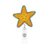 Hebilla de Delfín Insignia de Verano Identificación Elemento Fácil de Retraer Desplazable Palmera Acrílico Médico Tortuga Marina