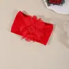 Nuevo accesorio para el cabello infantil transfronterizo europeo y americano: Diadema ancha de jacquard floral de nailon para proteger la fontanela del bebé, que no aprieta la cabeza