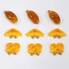 Fofo Desenho Animado Pão Água Alcalina Nó Croissant Pingente Divertido Chaveiro Pingente DIY Material Pequenos Acessórios Venda por Atacado