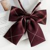 Decoração Laço Rosa Gravata Borboleta Jk Meninas Estudantes Estilo Preppy Uniforme de Marinheiro Acessórios de Camisa Gola de Pena Flor Chá Preto