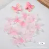 Accesorios Pequeños de Flores de Mariposa del Fabricante Flores Artificiales Comprimidas Accesorios Decorativos para Bricolaje Pétalos Ropa Accesorios para Tocados