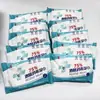 Lenços de desinfecção com álcool 75% Dexinkang esterilização lenços de álcool antibacterianos 10 gavetas portátil portátil fábrica de roupas atacado