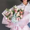 Papel Milão amor ponto de partida papel fosco estilo coreano papel com douramento papel translúcido à prova d'água papel de embrulho material de embalagem para flores