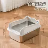 Caja de Arena para Gatos LOGO Personalización Metal Plástico Extra Grande Semicerrada Anti-Rastreo Fábrica Muestra Gratuita Personalización