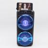 F-6581 nuevo audio portátil cuadrado de 4 pulgadas doble puesto de karaoke para exteriores altavoz Bluetooth portátil de gran volumen