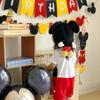 [Temática de Mickey, Minnie y Mickey Mouse] Decoración de Bandera para Fiesta de Cumpleaños Fieltro Tela No Tejida Transfronterizo