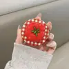 Adecuado para Soporte de Succión Magnética Magsafe Nuevo Lindo Cuadros Rojos Tomate Calabaza Súper Fuerte Adsorción Retráctil Femenino D