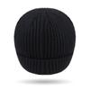Nuevo gorro de punto para otoño e invierno para hombre, resistente al frío, con forro polar, de lana, a la moda para jóvenes, para deportes al aire libre, para mujer.