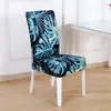 Funda de Silla Universal de una Pieza Simple Personalizada Funda de Taburete Tela Elástica Funda de Silla de Comedor Funda de Respaldo de Silla de Hotel