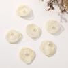 Horquilla de malla plisada de camelia coreana, accesorios para el cabello hechos a mano, accesorios de ropa al por mayor