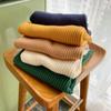 [em estoque crianças outono e inverno nova versão coreana de suéter de base elástica de gola alta para meninos e meninas pulôver de lã fina para bebês
