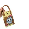 2025 Popular Dibujo Animado Lbb Linda Bolso Cruzado Tejido Billetera Bolso de Mano para Llevar a Mano Bolso de Mano Estilo K Ins
