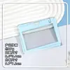 Porta-cartões transparente horizontal da moda para estudantes, cordão para crachá escolar, capa protetora para crachá, porta-cartão IC de comércio exterior no atacado