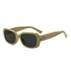 Gafas de Sol Estilo Nuevo Verano 2025, Gafas de Sol de Moda de Alta Calidad con Montura Pequeña para Mujer, Gafas de Sol Anti-UV para Influencers Femeninas